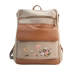 GENERICO - Mochila para Mujer Premium Khaki