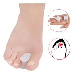 GENERICO - Separador de Dedos de Gel de Silicona - Corrector de Juanetes - 1 Par