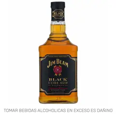 JIM BEAM - Whisky Black Botella 750ml