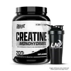 NUTREX RESEARCH - Clásica Creatina 1 kg - Creatina Monohidratada + Shaker