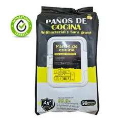 GENERICO - SACA GRASA EN PAÑITOS QUITA GRASA DESINFECTA COCINA