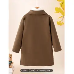 GENERICO - ABRIGO TWEED ELEGANTE PARA NIÑO