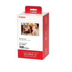 KODAK - Papel Canon Con Cartucho Kp108 Para Impresora Selphy 108