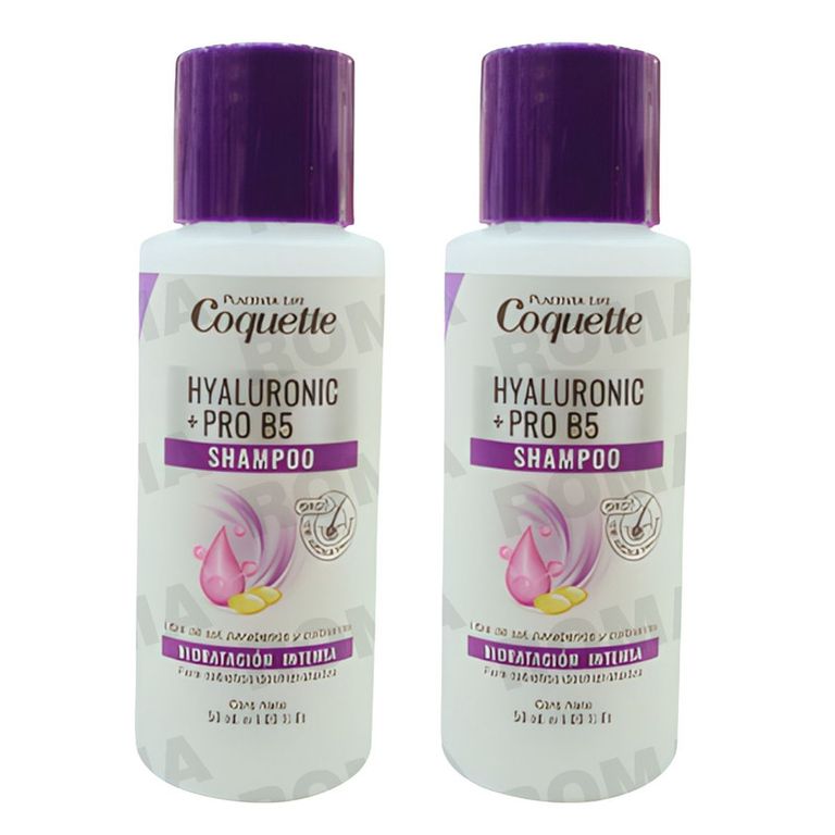 PACK 2 COQUETTE SHAMPOO HYALURONIC 50ML