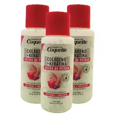 PLACENTA LIFE - PACK 3 COQUETTE CREMA DE PEINAR COLAGENO 30ML