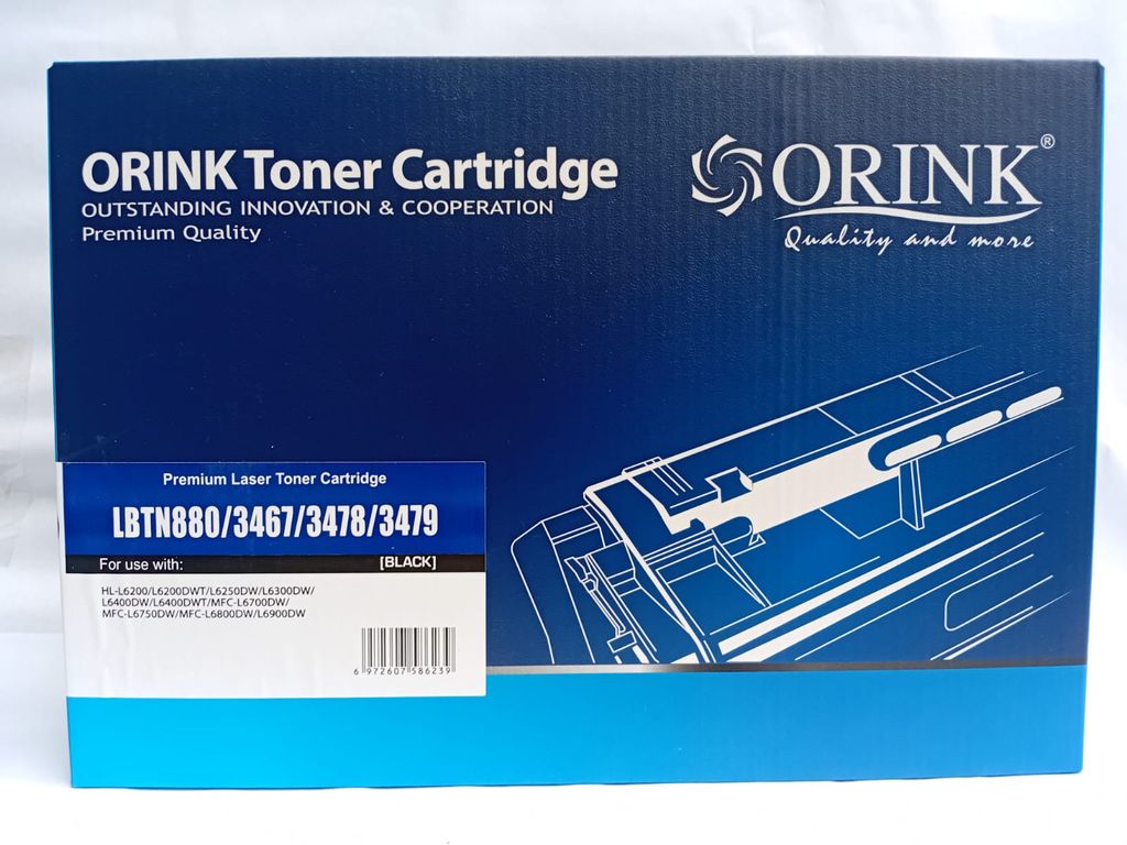 Tóner Compatible Orink BTN 880 / TN-3437 / TN-3478 / TN-3479 para Brother Alto Rendimiento