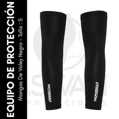 GENERICO - Mangas De Voley Negro - Talla S