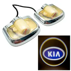 GENERICO - Luz Led De Puerta Proyector De Bienvenida 12V KIA Para Auto