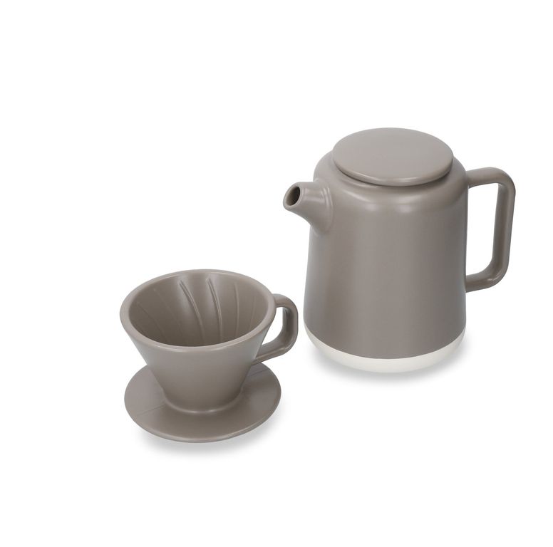 Cafetera Sevilla de goteo Pour Over cerámica x 800ml 2 piezas