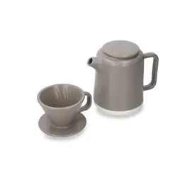LA CAFETIERE - Cafetera Sevilla de goteo Pour Over cerámica x 800ml 2 piezas