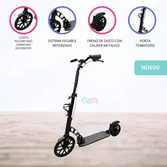 GENERICO - Scooter Plegable para Niños «BIG WHEEL» Black