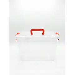 START FG - Fenomenal Cajita Organizadora Vany de Plástico Transparente con Tapa