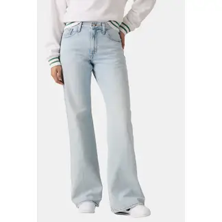LEVIS - Jeans Mujer Middy Loose Boot Celeste