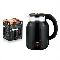 RAFF - Hervidor Eléctrico Raf R.7411 2 L1500w Base giratoria 360°