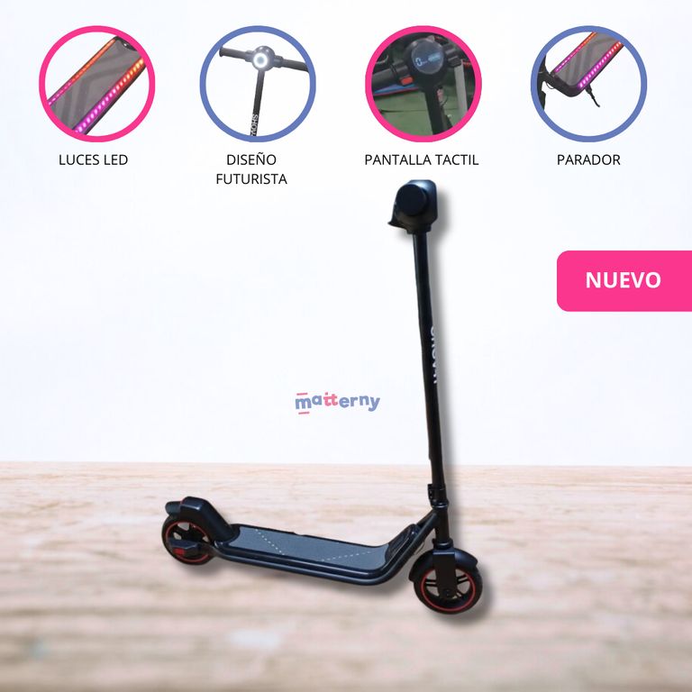 Scooter Eléctrico para Niños «MOVILE» Black
