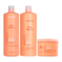WELLA - Invigo Nutri Enrich Nutritivo Sham 1000 ml + Cond 1000 ml + Mask 500 ml