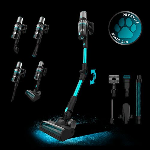 Aspirador Escoba Sin Cables Conga Rockstar 2500 Thunder Pet Flex