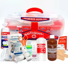GENERICO - Botiquín de Emergencia Master 14 de Primeros Auxilios