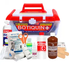 GENERICO - Botiquín de Emergencia Master 12 de Primeros Auxilios
