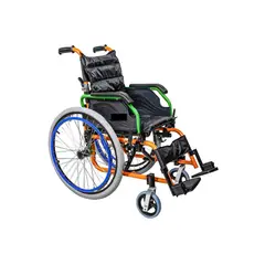 GENERICO - Silla de Ruedas Pediátrica con Respaldo Abatible