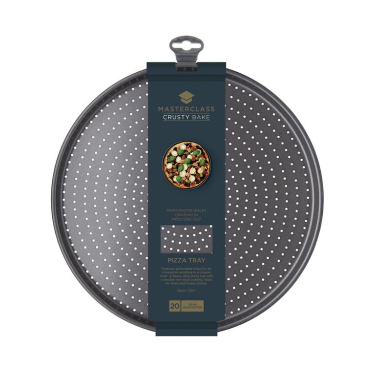 Bandeja antiadherente para hornear pizza Crusty Bake 33 cm