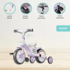 GENERICO - Bicicleta para niños «CYCLO GUÍA» PURPLE