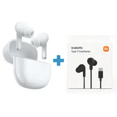 XIAOMI - Audífonos Redmi Buds 8 Lite Blanco + Audífono Tipo C Micrófono