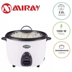 MIRAY - Olla Arrocera OM-T349 2.8 Litros Antiadherente c/ Espátula