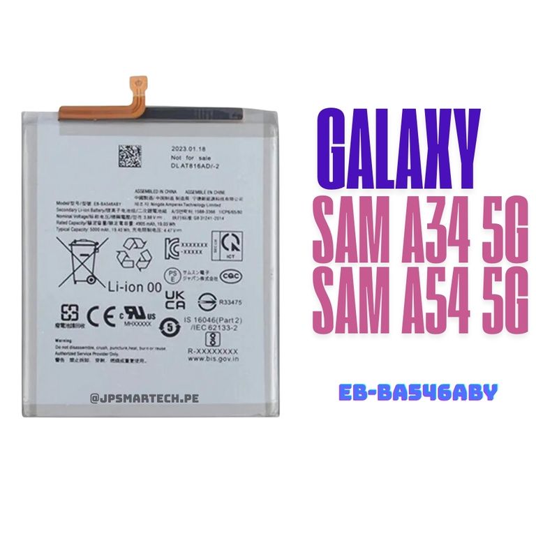 BATERIA PARA SAMSUNG A34-A54 5G - - NUEVO