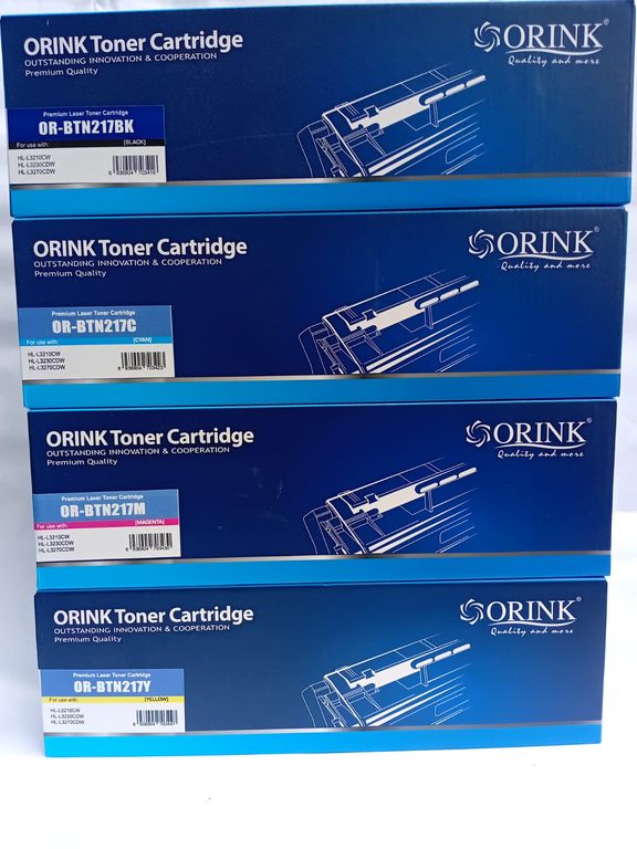 Tóner Compatible Orink BTN 217 YE para Brother – Alto Rendimiento