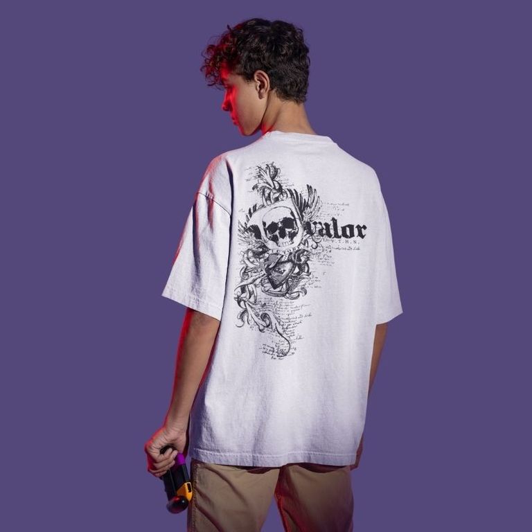 POLO OVERSIZE HOMBRE - ECLIPSE