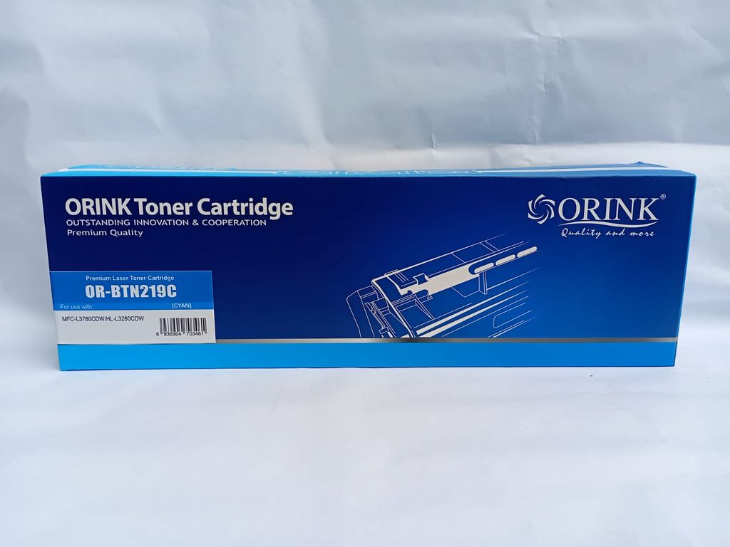 Tóner Compatible Orink BTN 219 CY para Brother – Alto Rendimiento