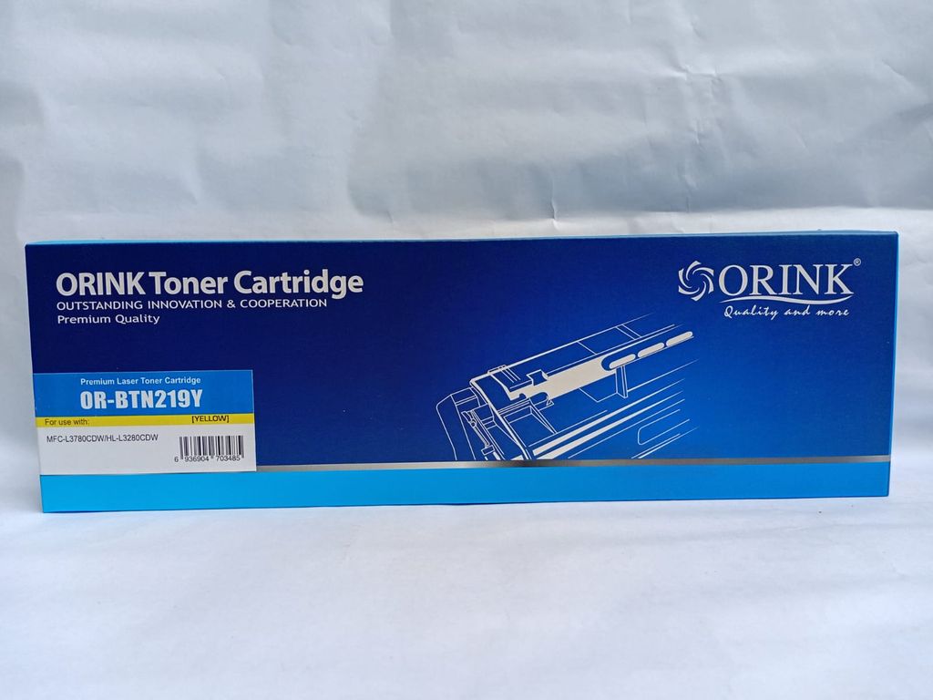 Tóner Compatible Orink BTN 219 YE para Brother – Alto Rendimiento