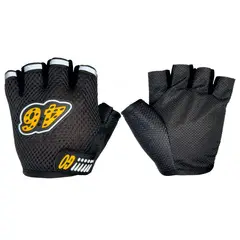 GENERICO - Guantes Para Moto Corto Medio Dedo Estilo Deportivo Talla Unica L