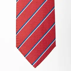 CHRISTIAN ARMAND - Corbata regimental texturizada con puntos