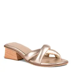 ALMUDENA MILIANI - CALZADO DAMA CUERO SOLINE DORADO