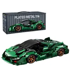 GENERICO - CARRO LEGO TECHNIC LAMBORGHINI SIÁN FKP 37 1:14 RC CON LUCES LED