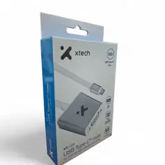XTECH - Adaptador USB-C a VGA - para PC , Mac, Ipad, Celular - XTC-552 - Video Full HD