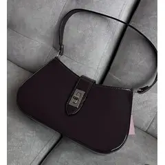 GENERICO - CARTERA BAGUETTE ELEGANTE PARA MUJER PREMIUM MARRÓN