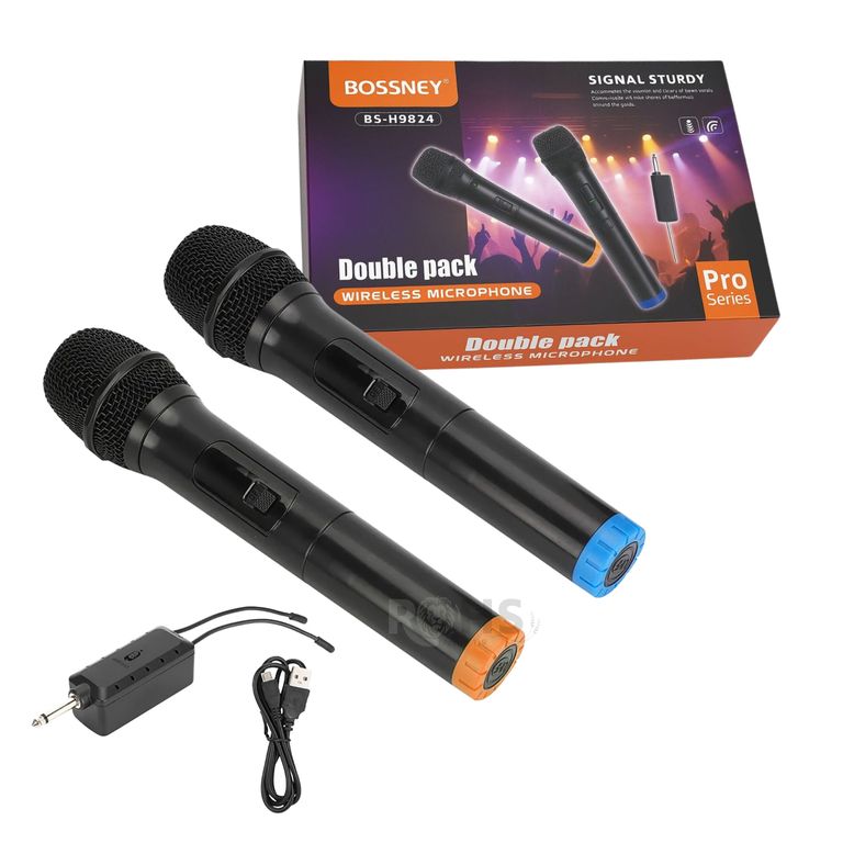 Microfonos Inalámbricos Profesionales Bossney