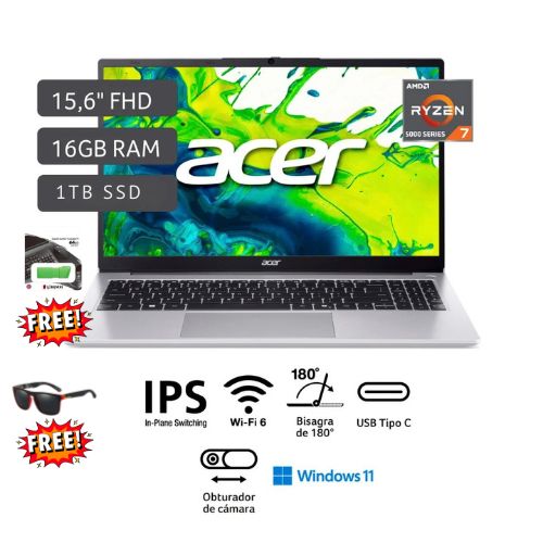 LAPTOP AMD RYZEN 7 5825U 16GBRAM 1TB SSD M.2