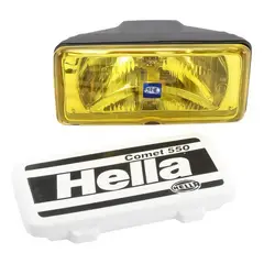 HELLA - Faro Neblinero 550 Cuadrado Amarillo