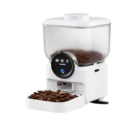 GENERICO - Alimentador Automatico Mascota 6.5 Litros con Camara Full HD