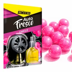 SIMONIZ - Ambientador Auto Fresco 10ml Aroma Chicle