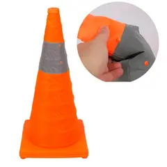 GENERICO - Cono de Seguridad Vial Reflectivo 70cm Rebatible