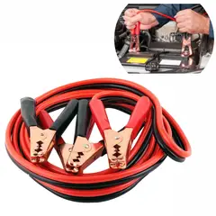 GENERICO - Cable de Batería 800AMP 2M+50cm Calibre 1-0 AWG Pasar Corriente