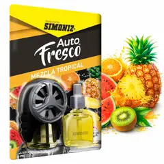SIMONIZ - Ambientador Auto Fresco 10ml Mescla Tropical