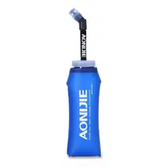 AONIJIE - Botella Blanda Soft Flask Straw 600ML