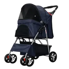 GENERICO - Coche de Paseo de Mascota Plegable