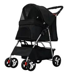 GENERICO - Coche de Paseo de Mascota Plegable